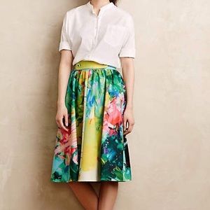 Anthropologie Skirt by Troubadour Sz 0